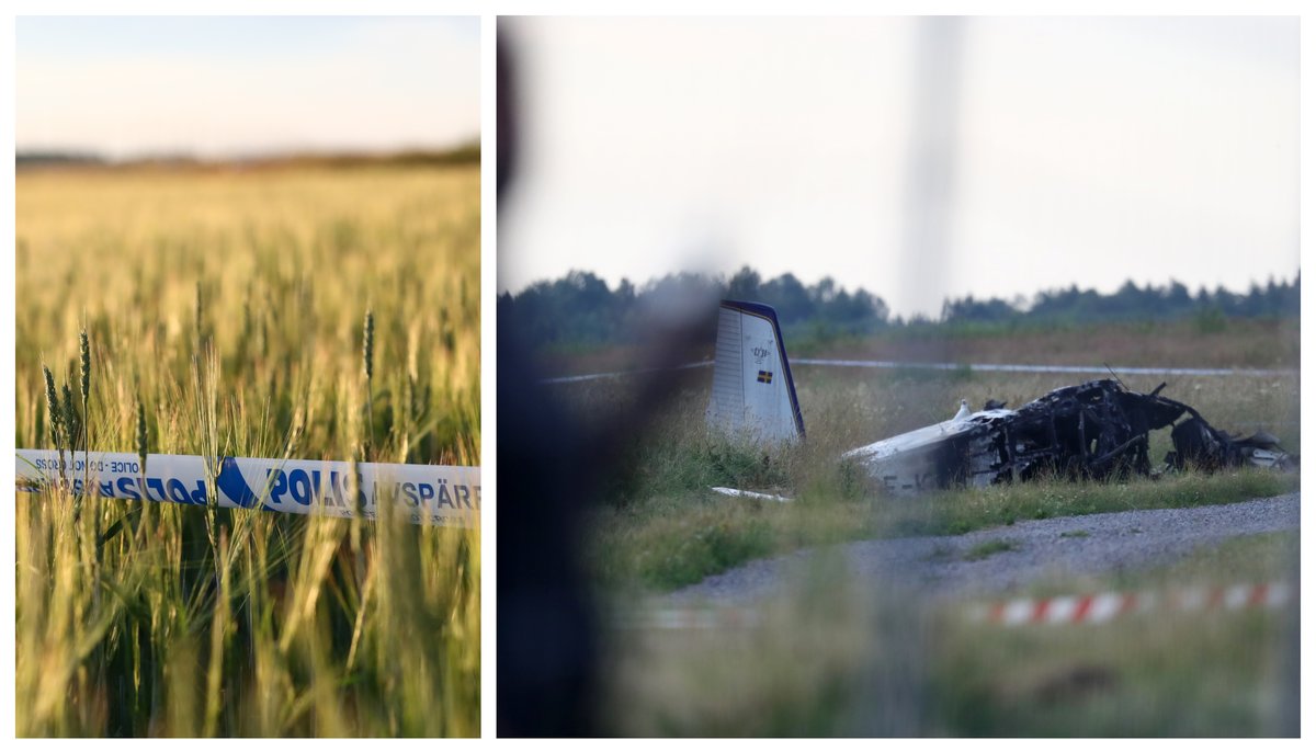 Nio personer omkom i flygolyckan vid Örebro flygplats.